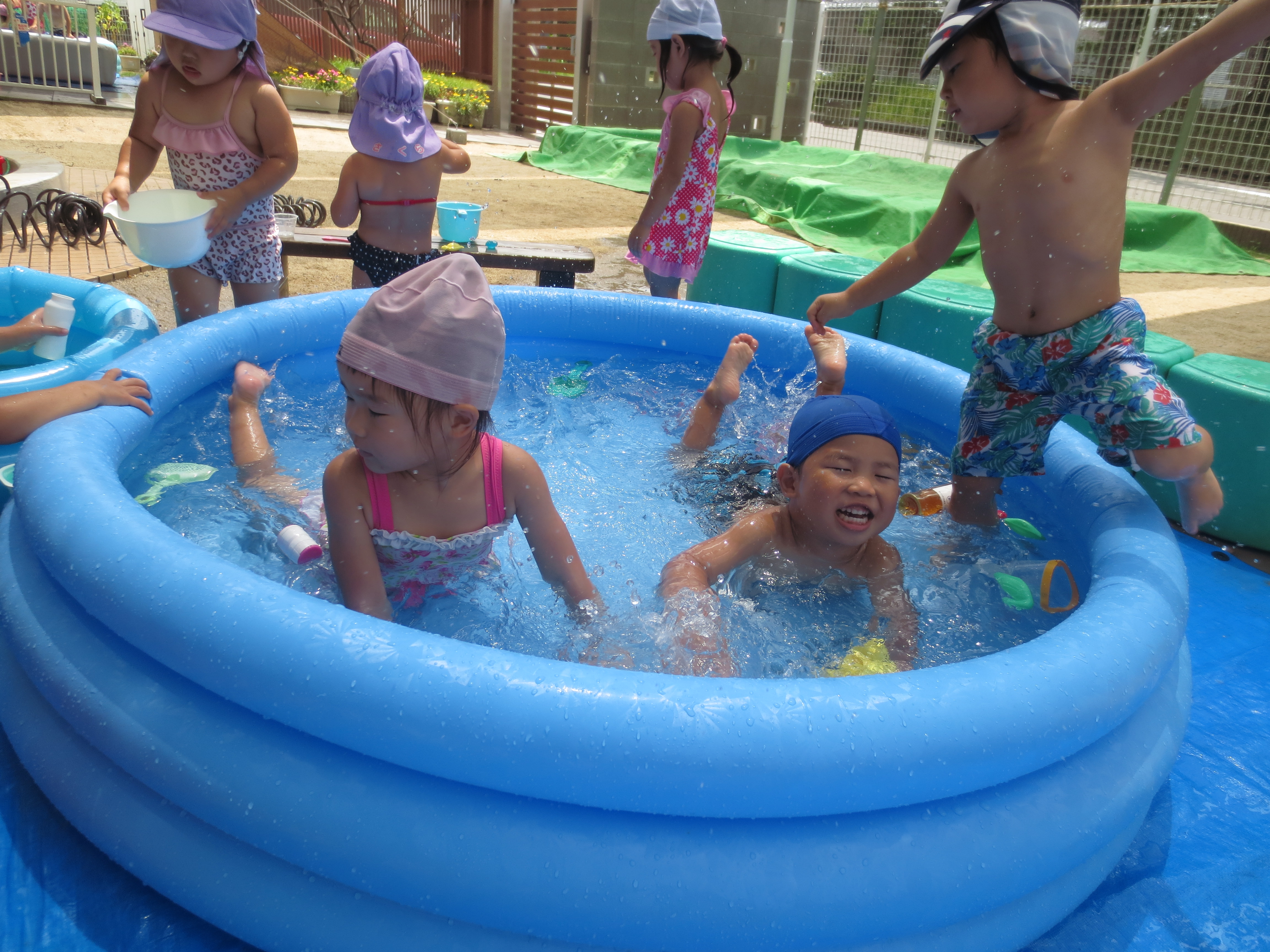 園児　水遊び 2 水遊び！たのしいょ～！！！